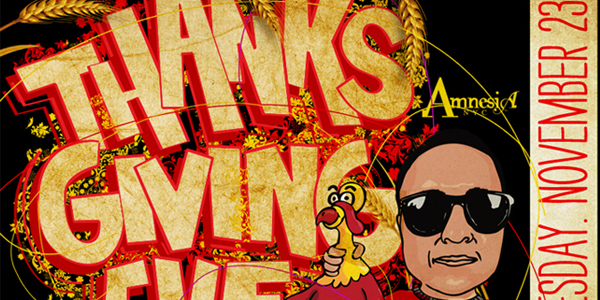 Club Amnesia NYC Thanksgiving Eve Party