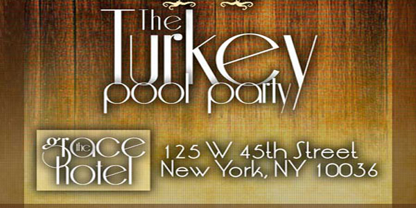 Grace Hotel Thanksgiving Eve Party