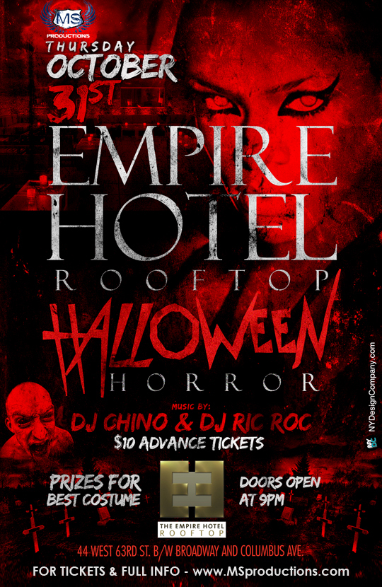 The Empire Hotel Rooftop Halloween Party