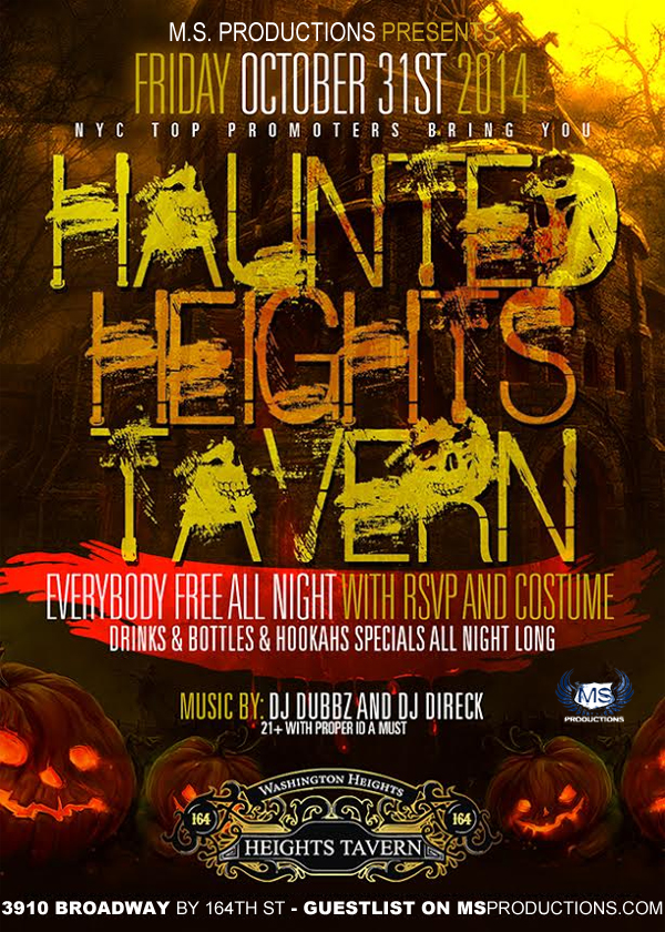 Heights Tavern Halloween Party
