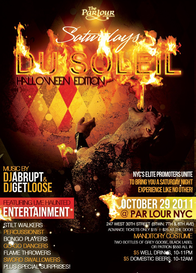 The Parlour Halloween Party NYC