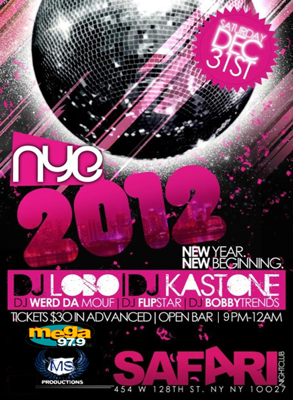 Club Safari New Years Eve Party