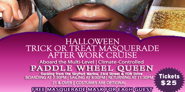 Paddle Wheel Queen Halloween Party