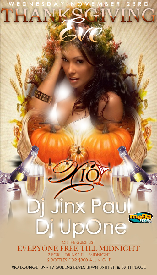 Xio Lounge Thanksgiving Eve Party