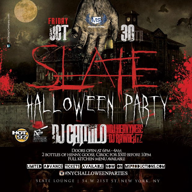 Slate Halloween Party